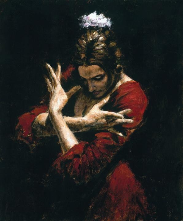 Fabian Perez Terciopelo Rojo